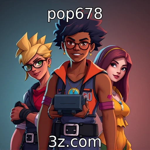 Aumento da diversidade em personagens de jogos - pop678